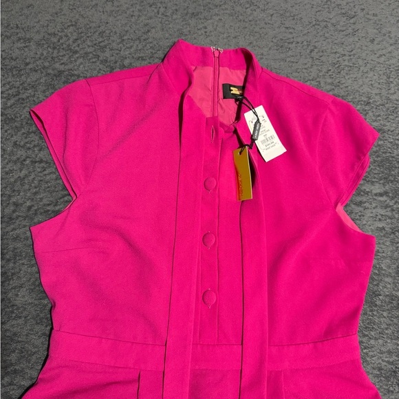 Alexia Admor Fuchsia Midi Dress 💕💖 - Picture 5 of 11